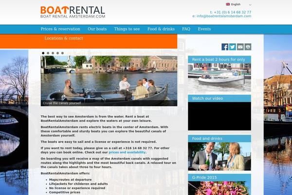 boatrentalamsterdam.com site used Boatrental