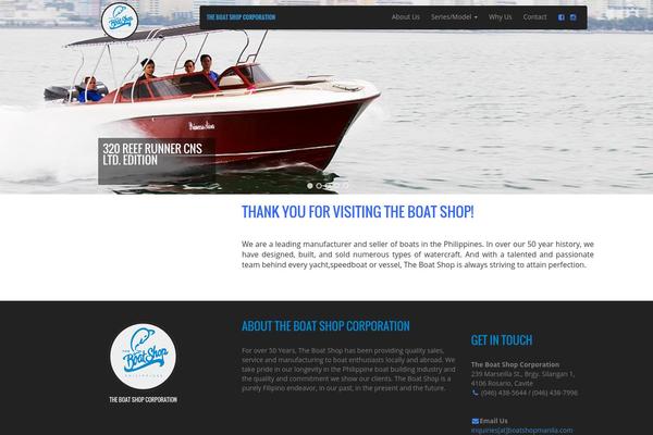 boatshopmanila.com site used Boatshop