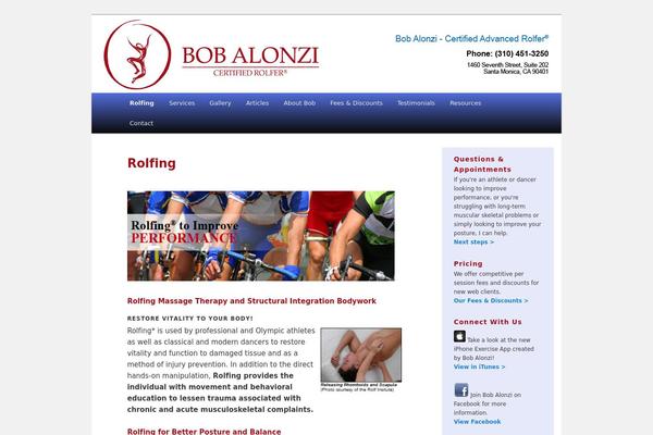 bobalonzi-advanced-rolfer.com site used Alonzi