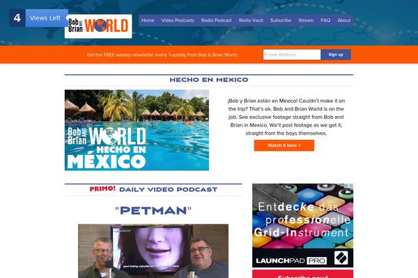 bobandbrianworld.com site used Bobandbrianworld