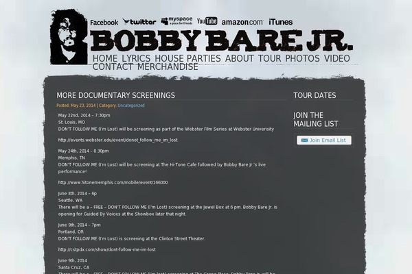 bobbybarejr.com site used Bbj
