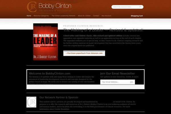 bobbyclinton.com site used Wpcommerce