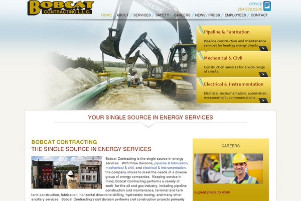 BlankSlate theme site design template sample