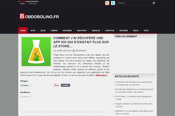 bobdobolino.fr site used Iconcerts