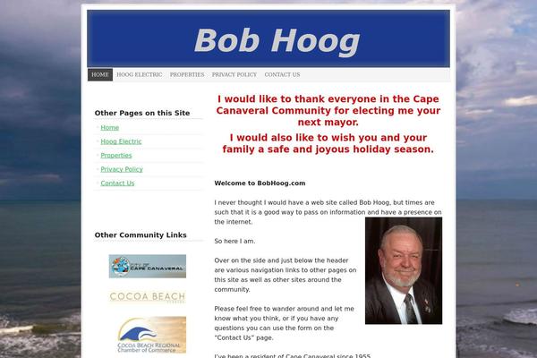 bobhoog.com site used Prose