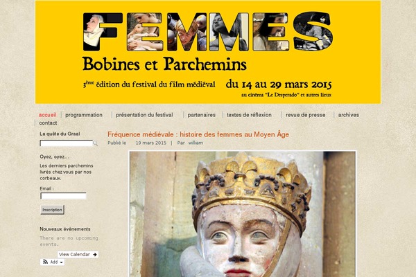 bobinesetparchemins.fr site used Bobines