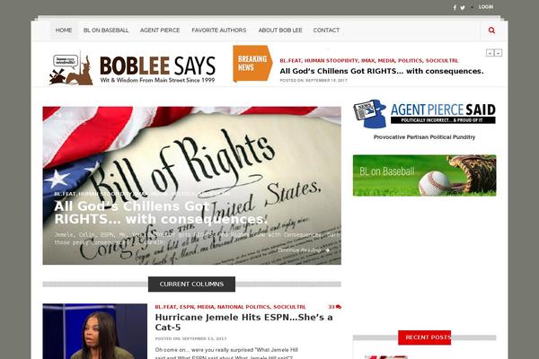 bobleesays.com site used Gazeta-child