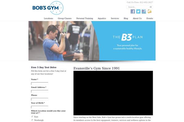 bobsgym.com site used uDesign