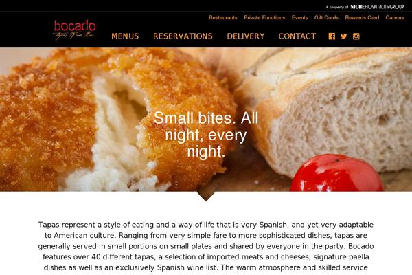 nichehospitality theme websites examples