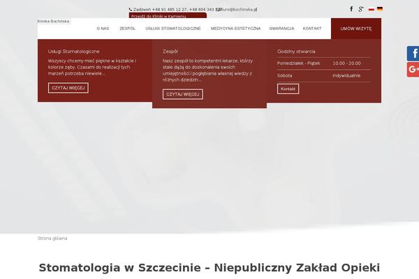 bochinska.pl site used Healthmedical