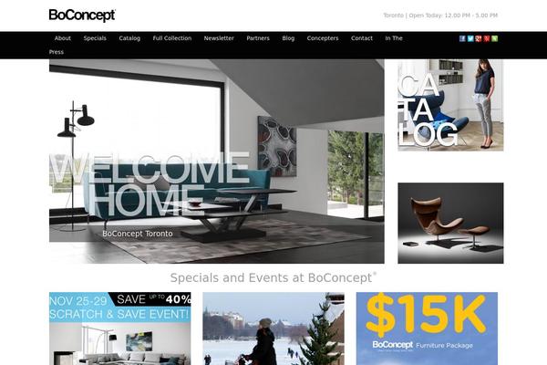 boconcept-toronto.com site used Bocon