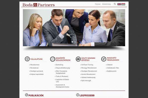 bodaandpartners.com site used Bodaandpartners