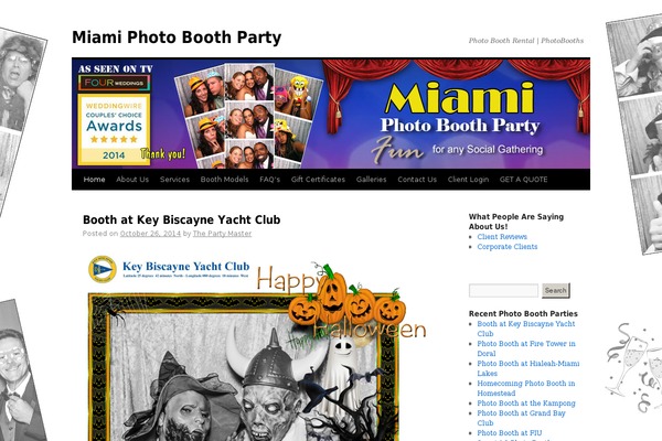 Twenty Ten theme site design template sample