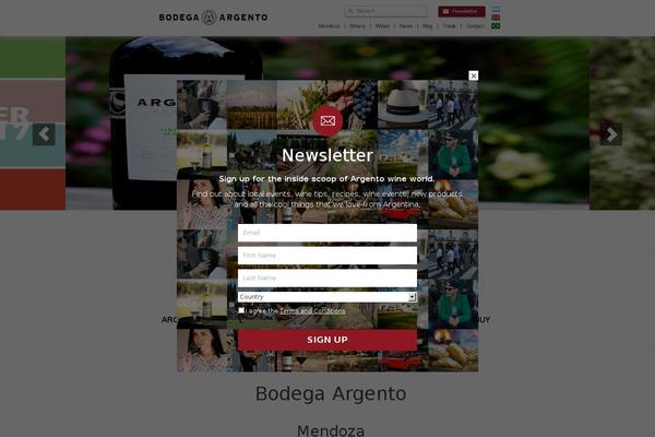 bodegaargento.com site used Argento