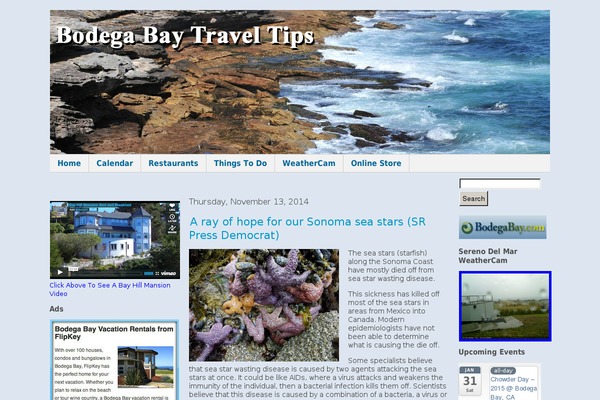 bodegabaytraveltips.com site used Basic303frontpage