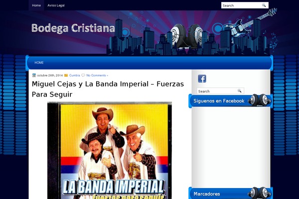 bodegacristiana.com site used Bluemusic