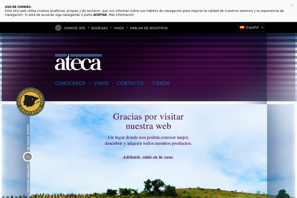 bodegasateca.es site used Gfe-ateca