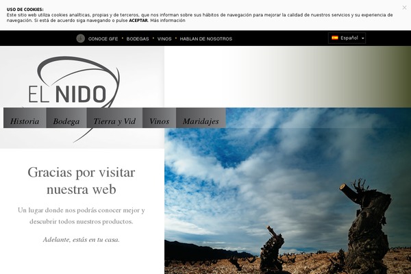 bodegaselnido.com site used Gfe-elnido