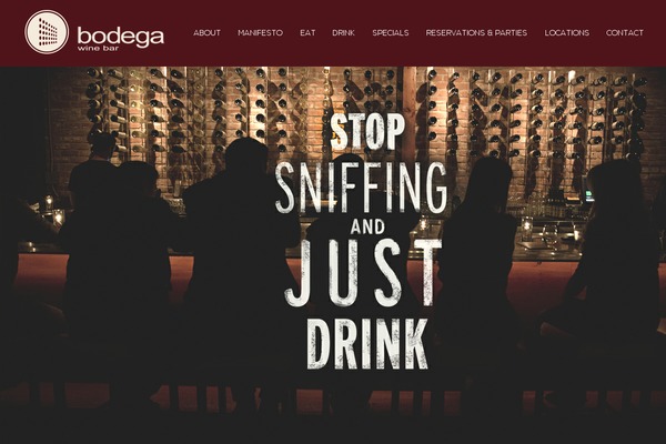 Bodega-child theme site design template sample