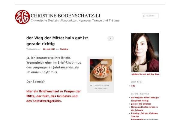bodenschatz-li.de site used Christinetheme