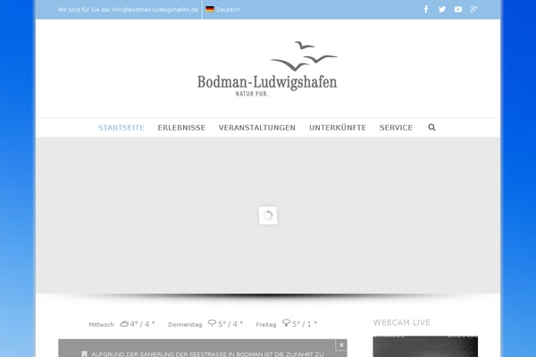 Site using Advanced iFrame plugin