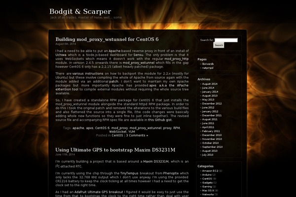 bodgitandscarper.co.uk site used Inferno-mf