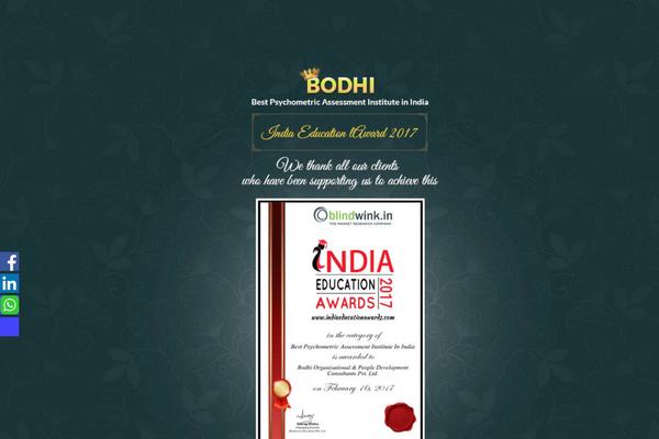 bodhi.co.in site used Bodhi