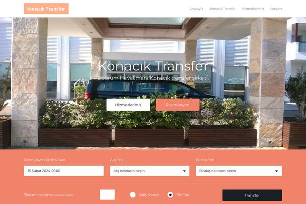 bodrumkonaciktransfer.com site used Transfers