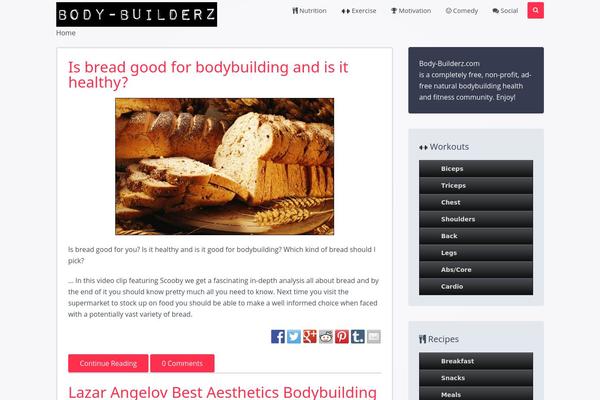 body-builderz.com site used Yoo_square_wp