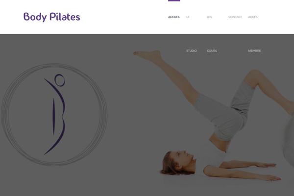 body-pilates.com site used Wp-banshee