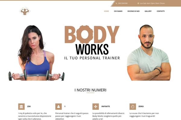 body-works.it site used Gym-breaker