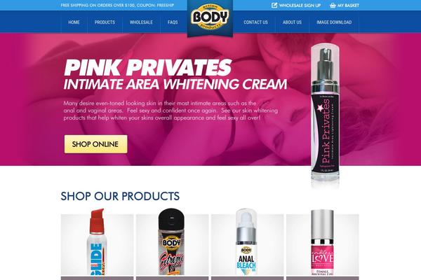 bodyactionproducts.com site used Bodyactiontheme