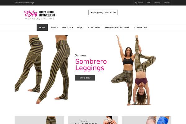 bodyangelactivewear.com site used Greek