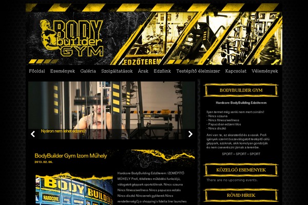 bodybuildergym.hu site used Timeless