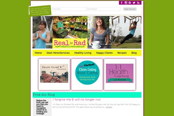 Headway theme site design template sample
