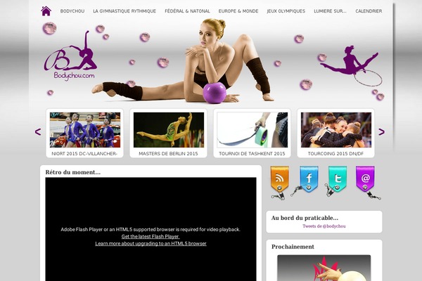 Scarlett theme site design template sample