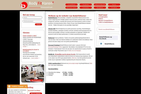 bodyfitharen.nl site used Studioimpact