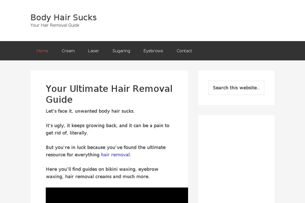 Twenty Fifteen theme site design template sample