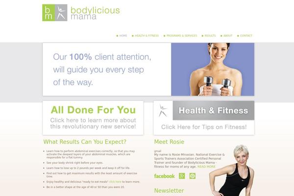 bodyliciousmama.com site used Bodylicious