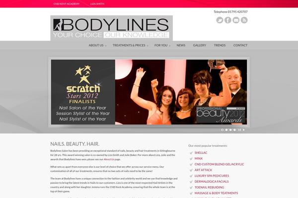 bodylines.biz site used Bodylines_theme