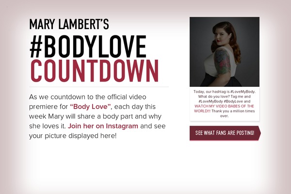bodylovecampaign.com site used Bodylovecampaign