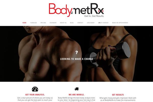 bodymetrx.com site used Thegem-child