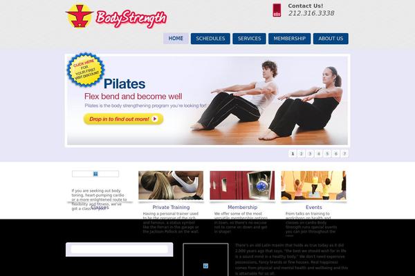 Core theme site design template sample