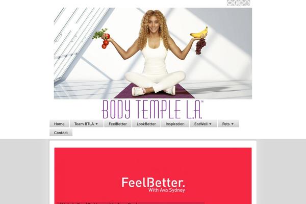 Barely Corporate theme site design template sample