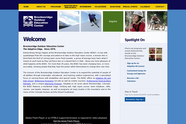 boec.org site used Boec