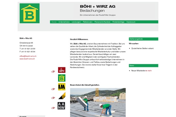 boehi-wirz.ch site used Wirz