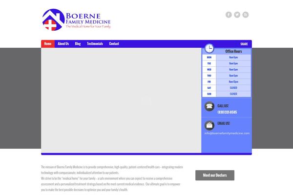 boernefamilymedicine.com site used Doctor