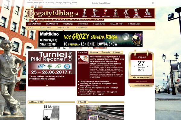 bogatyelblag.pl site used Strona