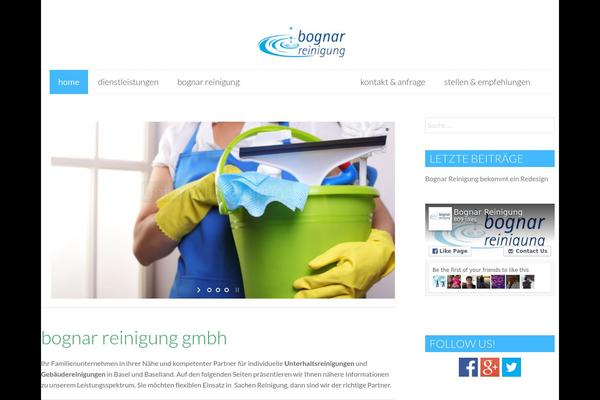 bognar-reinigung.ch site used Wordpresscanvas-s2