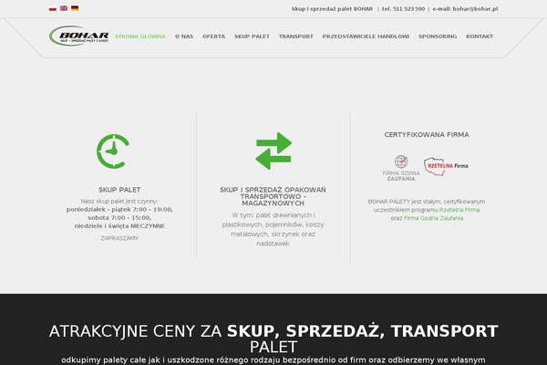 bohar.pl site used Cleanstart-child